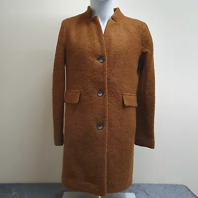 Buy DKNY Pea Coat Brown Size Medium (US PM) Good Condition • 33.99£