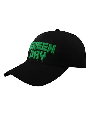 Buy Green Day Cap Dripping Logo Baseball Black • 12.99£