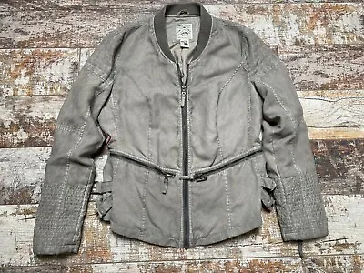 Buy KHUJO Women's Grey Zip Cotton Jacket XL • 24.99£
