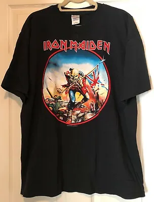 Buy Iron Maiden - The Trooper RARE Concert T-shirt '02 - NEVER WORN • 71.04£