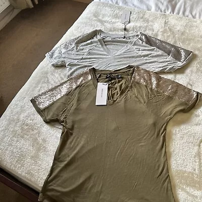 Buy 2 Karen Millen T Shirts 6 BNWT  • 10£