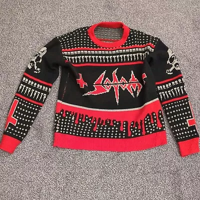 Buy SODOM -  Witching Metal  Christmas Jumper/Sweater (Rare Item) • 60£