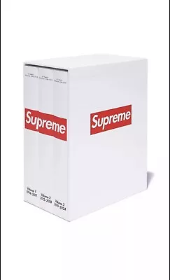 Buy Supreme 30 Years: T-Shirts 1994-2024 Book (3-Volumes) White | Same Day DISPATCH✅ • 160£