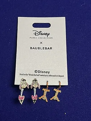 Buy 2023 Disney Parks X BaubleBar Winnie The Pooh Eeyore & Tigger Dangle Earrings • 115.82£