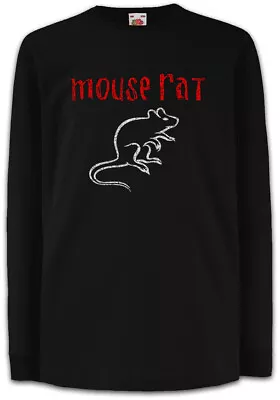 Buy Mouse Rat Kids Long Sleeve T-Shirt Parks And Fun Band Recreation Rec Symbol Logo • 19.95£