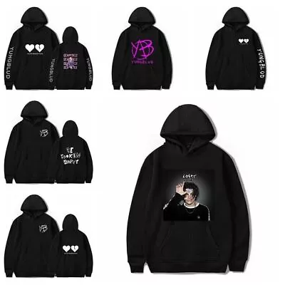 Buy Mens Womens Casual Hoody YUNGBLUD Print Black Hoodies Pullover Sweatshirt Jumper • 26.39£