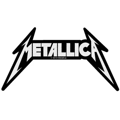 Buy Metallica Shaped Logo Patch Official Heavy Metal Band Merch  • 5.69£