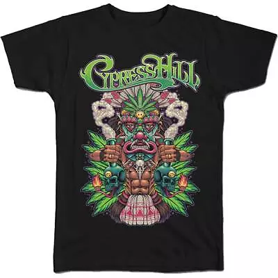 Buy CYPRESS HILL - Official Licensed Unisex T- Shirt -   Tiki Time -   Black  Cotton • 17.99£
