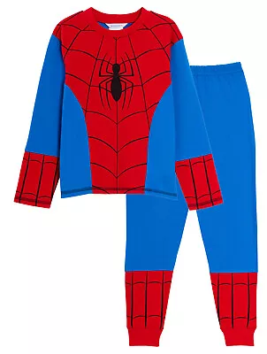 Buy Boys Marvel Spiderman Pyjamas Kids Novelty Dress Up Pjs Set Nightwear Loungewear • 12.95£