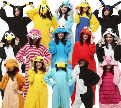 Buy Adult Animal Kigurumi Movie Star Cosplay Unisex Sleepwear Pyjamas Onesie Costume • 26.29£