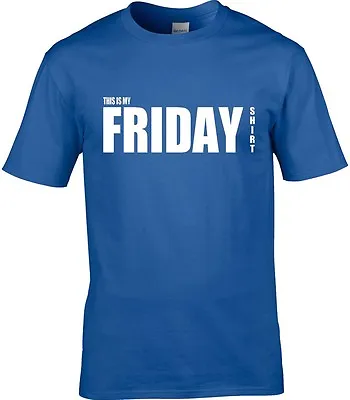 Buy Friday T-Shirt Men's Many Colours & Sizes All Days Of Week Available T-Shirt • 11.99£