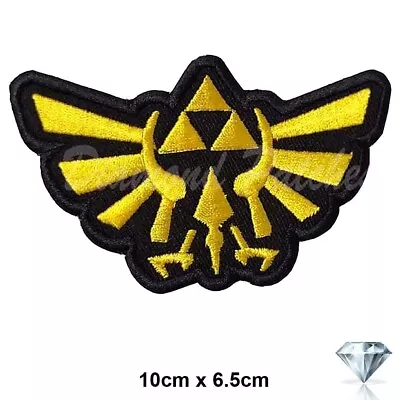 Buy Legend Of Zelda Embroidery Patch Iron Sew On Movie Comic Star War Badge Cartoon • 2.49£