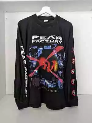 Buy FEAR FACTORY 1992 Vintage Longsleeve T-Shirt Soul Of A New Machine • 44.62£