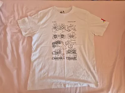 Buy PLAYSTATION T-Shirt Mens XL White In Great Condition Sony PS1 • 4.99£