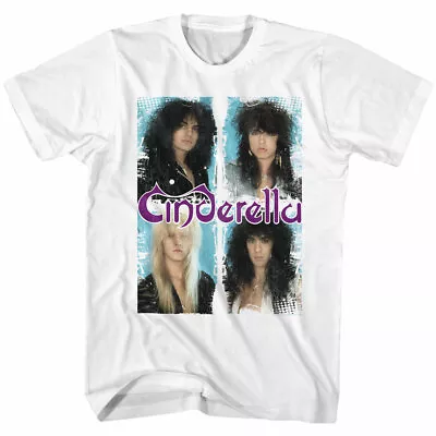 Buy Cinderella Individual Band Bust Photo's Adult T Shirt Metal Music Merch • 47.09£