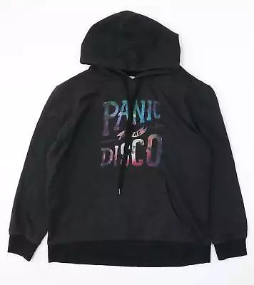 Buy Agary And Asy Womens Black Polyester Pullover Hoodie Size S - Panic At The Disco • 7.75£