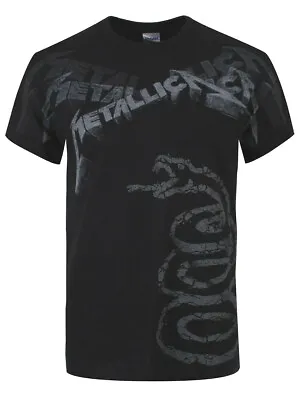Buy Metallica T Shirt Black Album Faded Official Licensed Black Mens Metal Rock NEW • 24.90£