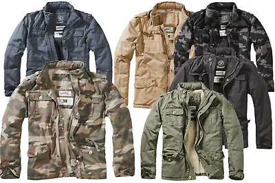 Buy Brandit Britannia Winter Men's Jacket Coat Camouflage Military Parka S XL-7XL • 74.56£
