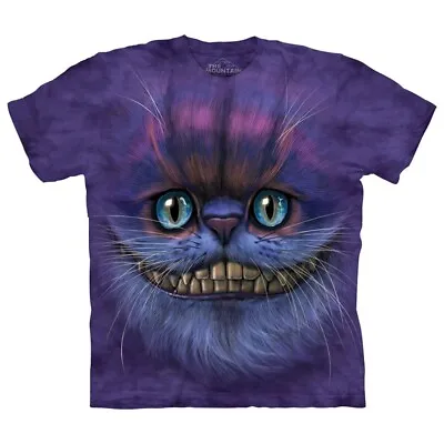 Buy The Mountain Cheshire Cat Purple Cats Kittens Alice In Wonderland T-Shirt S • 28.67£