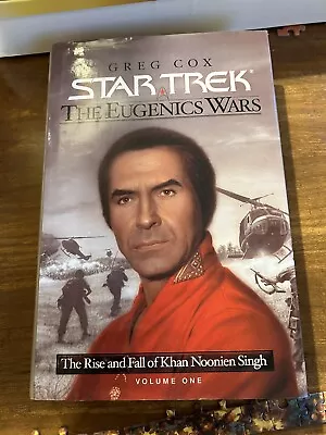 Buy Greg Cox Star Trek The Eugenics Wars Vol. 1 Hardcover 1st / 1st With Dust Jacket • 15£