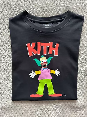 Buy Kith X The Simpsons - Krusty The Clown T-Shirt - Mens Size L (Black) • 35£