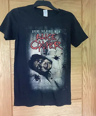 Buy Alice Cooper Spend The Night With Alice Cooper Tour T Shirt Small Never Worn  • 14£