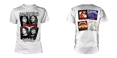 Buy Metallica - Faces First Four Albums (NEW MENS FRONT & BACK PRINT T-SHIRT) • 18.02£