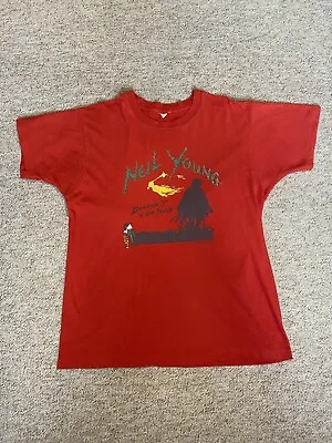 Buy Vintage Neil Young Booker T And The MG's 1993 World Tour T Shirt Mens Large. • 125£