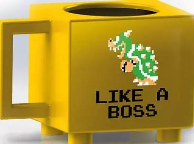 Buy Super Mario - Nintendo  Bros Like A Boss Heat Change TV Mug /Merch - N - L245z • 14.15£