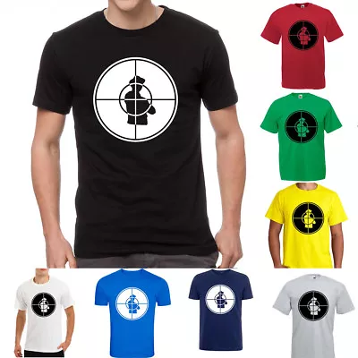 Buy Public Enemy Rap Hip Hop Artists Music Chuck D Flavor Flav Symbol Logo T-shirt • 9.99£