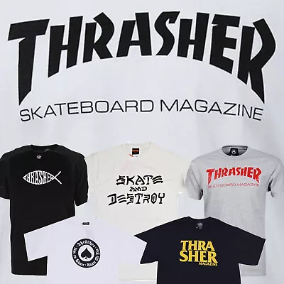 Buy THRASHER Skate Mag Skateboard T-Shirt - Tee GENUINE /AUTHORISED • 25.99£