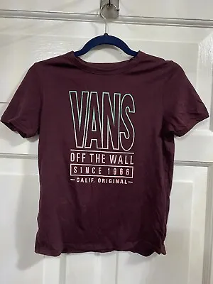 Buy Vans Women’s T-shirt - Size S - Excellent Condition  • 3£