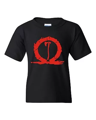 Buy God Of War Kratos Axe Kids Unisex T-Shirt • 12£