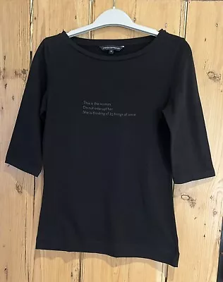 Buy French Connection Fitted Top Size Medium • 8.50£