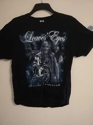 Buy Leaves' Eyes Spirits Masquerade Shirt L Therion Epica Nightwish Delain • 10£