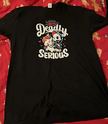 Buy 2XL Black T-Shirt Death Unicorn Deadly Serious New • 10£