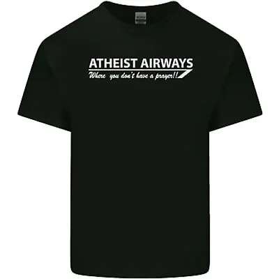 Buy Atheist Airways Funny Atheism Kids T-Shirt Childrens • 8.49£