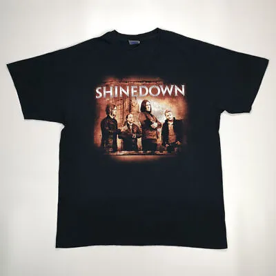 Buy Shinedown - “Amaryllis” - European 2012 Black Tour Shirt Size Large • 37.99£
