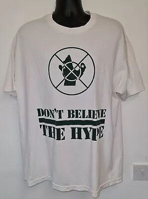 Buy Uxa Dont Belive The Hype T Shirt Size XL Retro Street Wear Skater Logo  • 15£