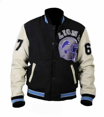 Buy Men's Active Sports New Varsity Letterman Jacket • 29.99£