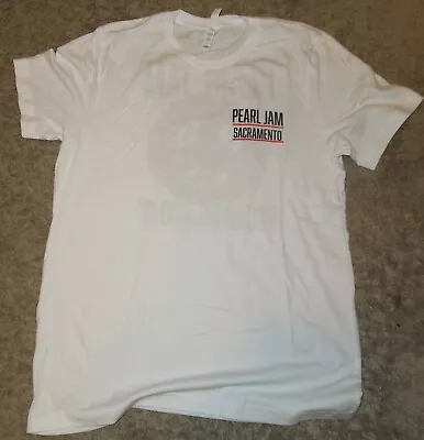 Buy Official Pearl Jam Size L T-Shirt Sacramento CA May 13 2024 Dark Matter Concert • 80.51£