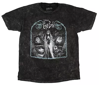 Buy Time Burton's Corpse Bride Women's Emily Bride To Be Boyfriend T-Shirt Adult • 18.94£