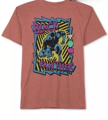 Buy Marvel Big Boys Black Panther Graphic T-shirt. Uk Size Yxl Age 14-16 New Free Pp • 11.07£