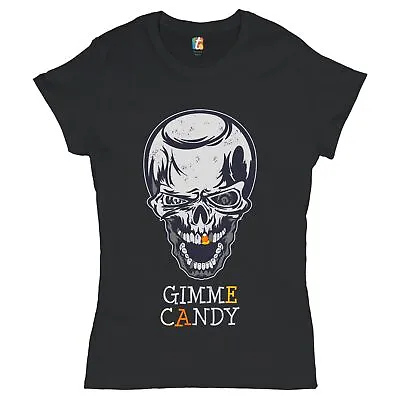Buy Zombie Rib Cage T-Shirt Spooky Halloween All Hallows' Eve Skeleton Women's Tee • 23.58£