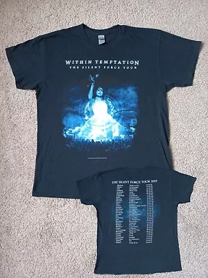 Buy Within Temptation 2005 Tour T-Shirt - Size L - Heavy Symphonic Metal - Nightwish • 12.99£