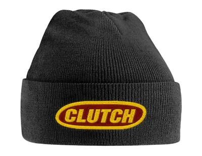 Buy Clutch Classic Logo Black Beanie Hat OFFICIAL • 17.99£