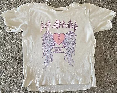 Buy Def Leppard Bringin' On The Heartbreak Pre-loved T-Shirt Official Merch Size = M • 6.32£