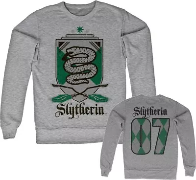 Buy Harry Potter Slytherin 07 Sweatshirt Heather-Grey • 41.13£