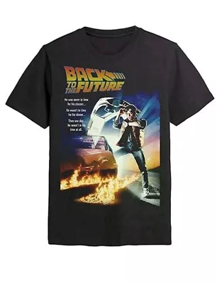 Buy Back To The Future T Shirt Official New Xxl 2xl Xxl Free Post 80s Movie Xmas • 9.95£