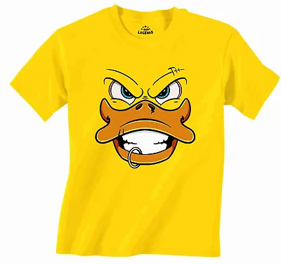 Buy Rubber Duck Punk Grunge Metal Style Design 100% Cotton Men Yellow T Shirt • 11.99£